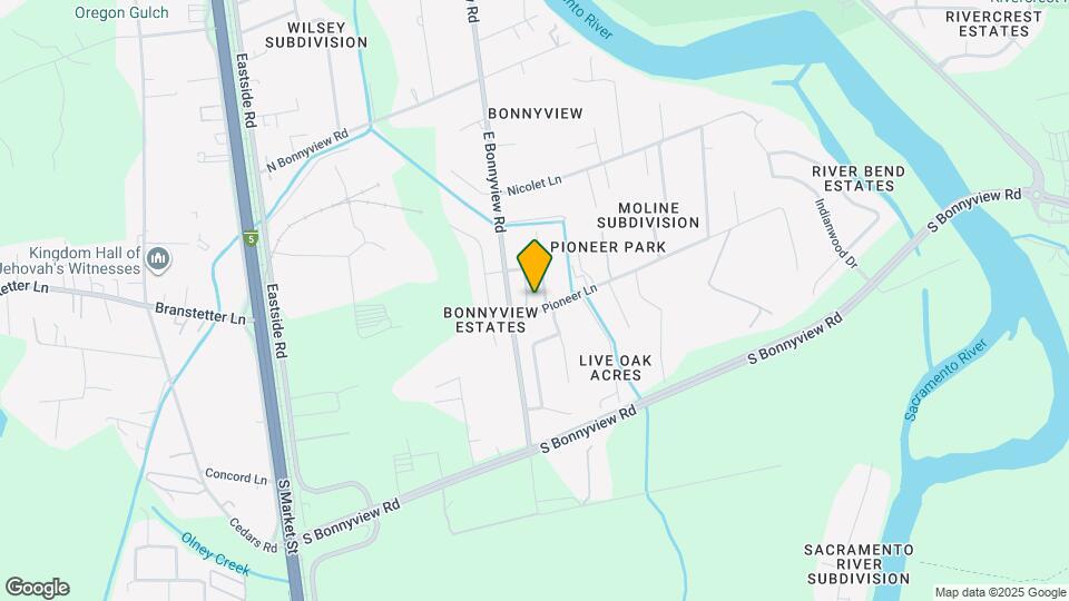 3120 Pioneer Ln Map and Location Details