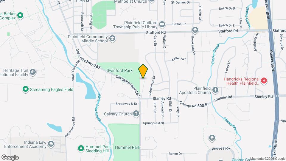 960 Valley View Dr Map and Location Details