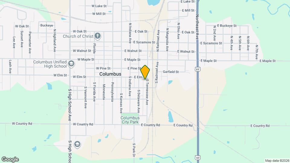 311 S Tennessee Ave Map and Location Details