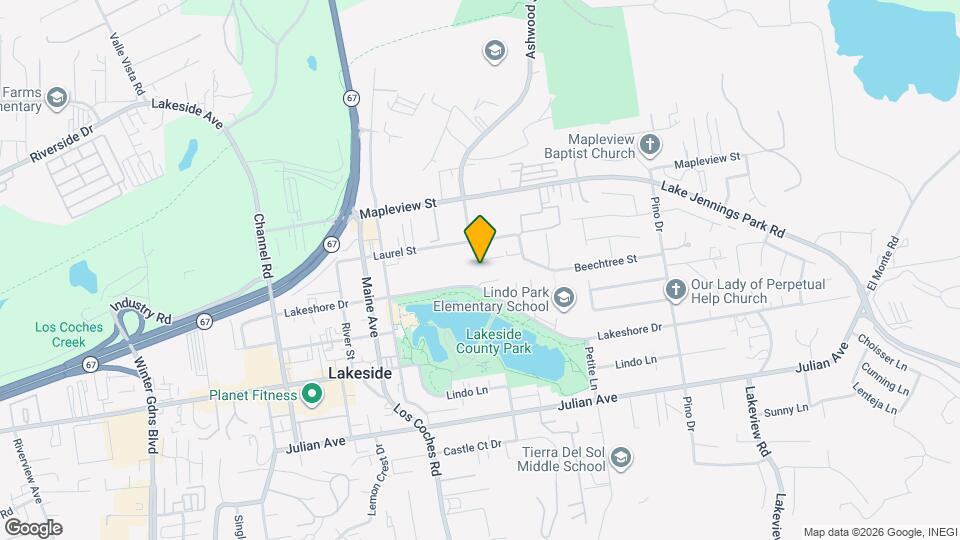 12650 Lakeshore Dr Map and Location Details