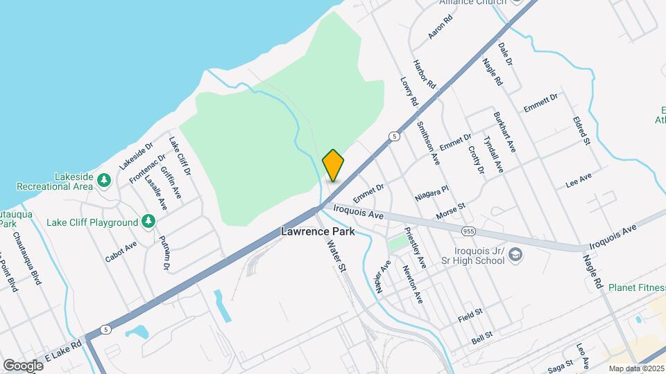 3704 E Lake Rd Map and Location Details