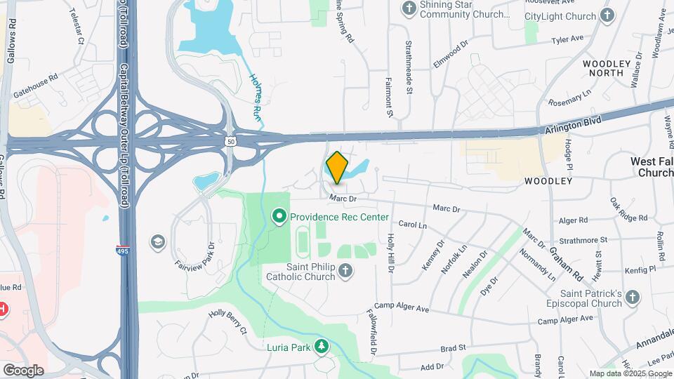 7602 Lakeside Village Dr Map and Location Details