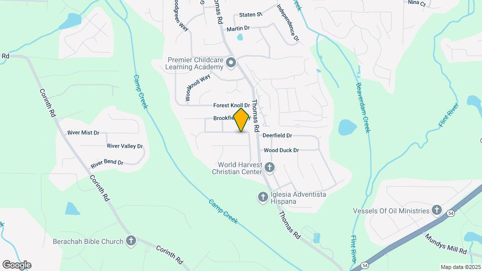 414 Thomas Downs Way Map and Location Details