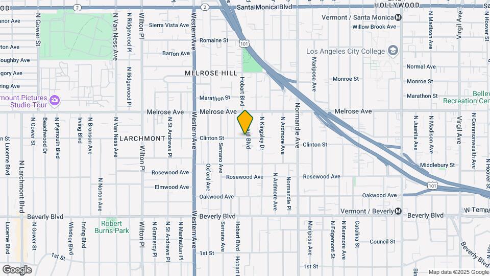 4707 Clinton St Map and Location Details