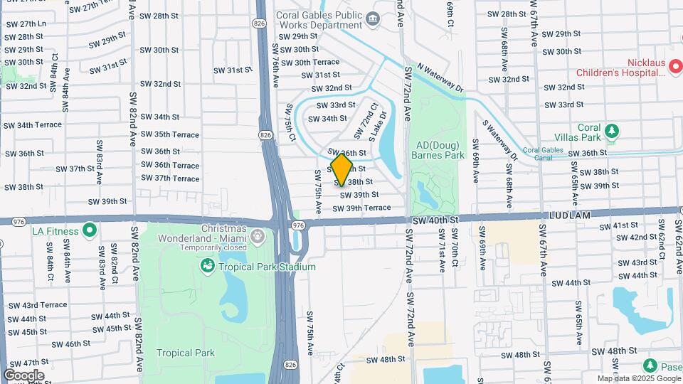 7395 SW 39th St Mapa y Detalles de la Ubicación