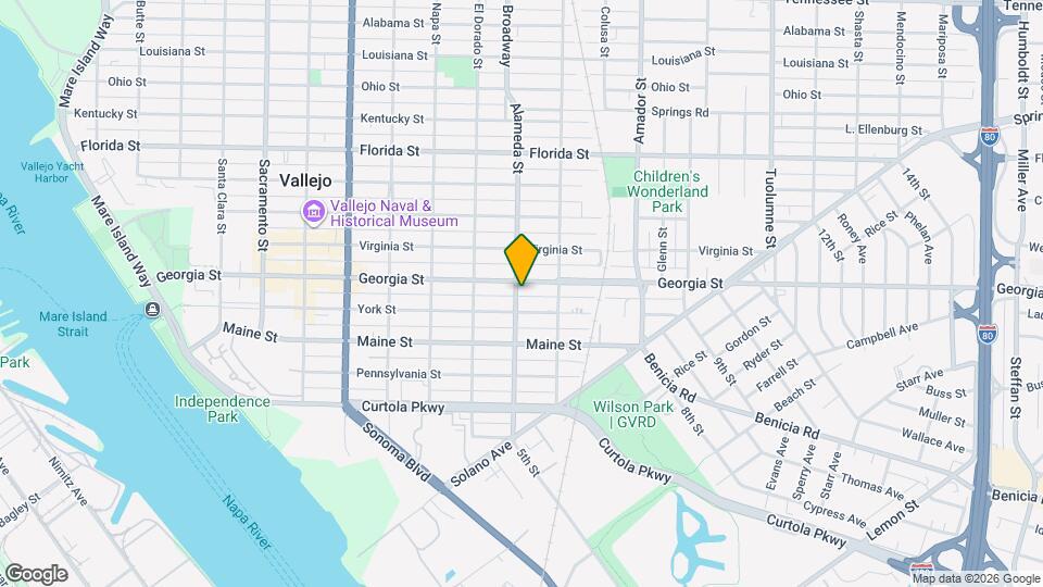 416 Alameda St Mapa y Detalles de la Ubicación