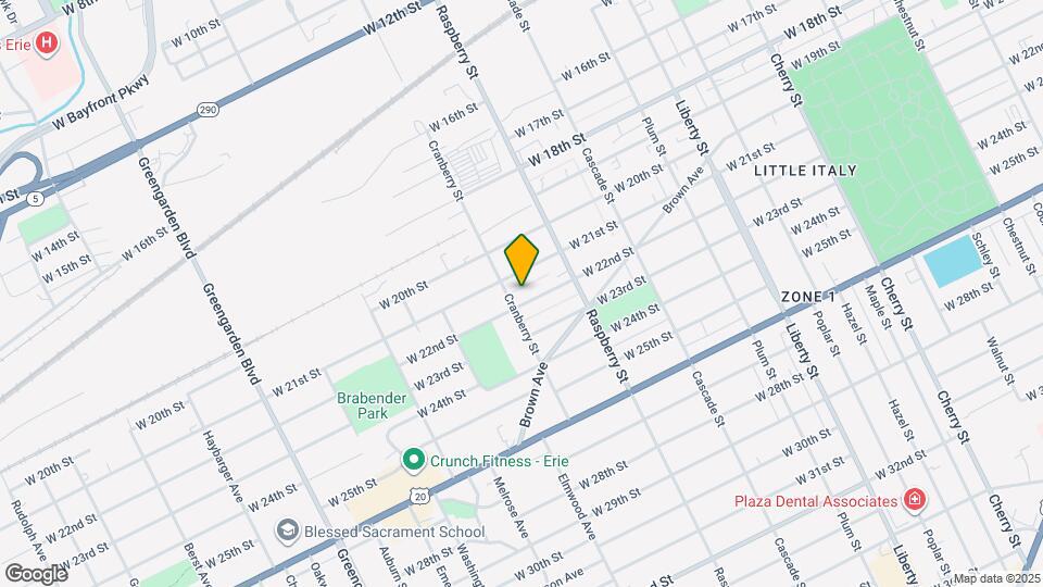 1156 W 22nd St Map and Location Details