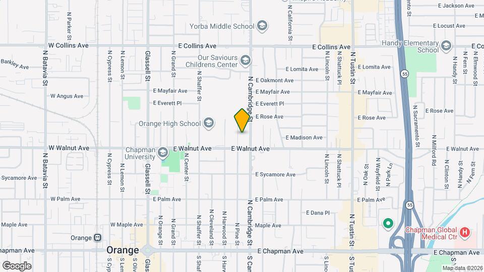 553 N Pine St-Unit -555 Map and Location Details