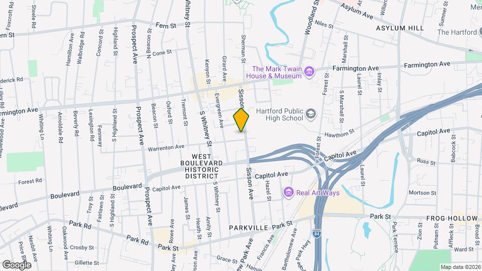 177 Sisson Ave, Unit 177 Sisson Ave Map and Location Details