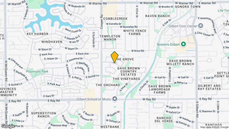 687 W Country Estates Ave Map and Location Details