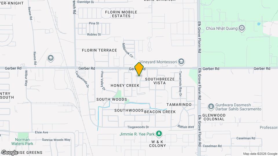 7632 Harmony Oaks Way Mapa y Detalles de la Ubicación