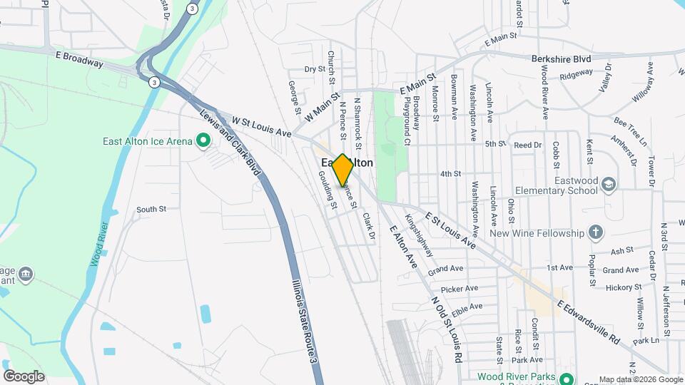 176 S Pence St Map and Location Details