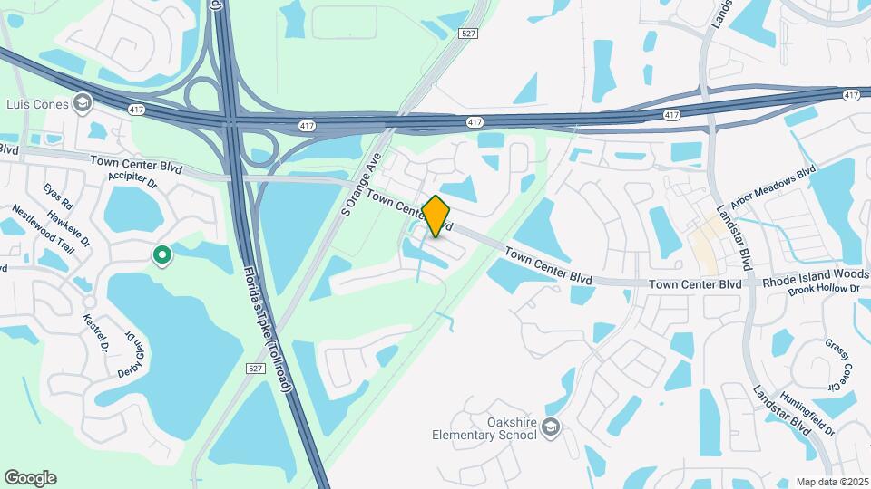 553 Cresting Oak Cir Map and Location Details