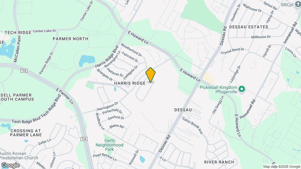 1509 Weatherford Dr Map and Location Details