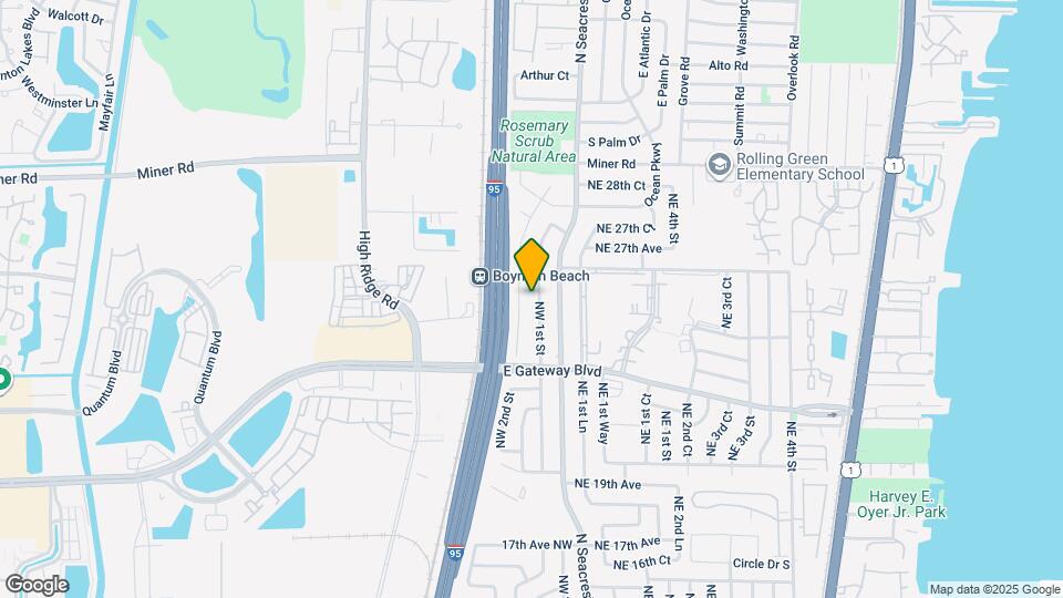 2481 NW 1st St Map and Location Details
