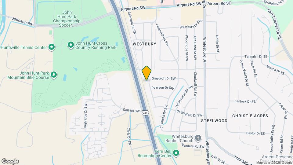 704 Graycroft Dr SW Map and Location Details