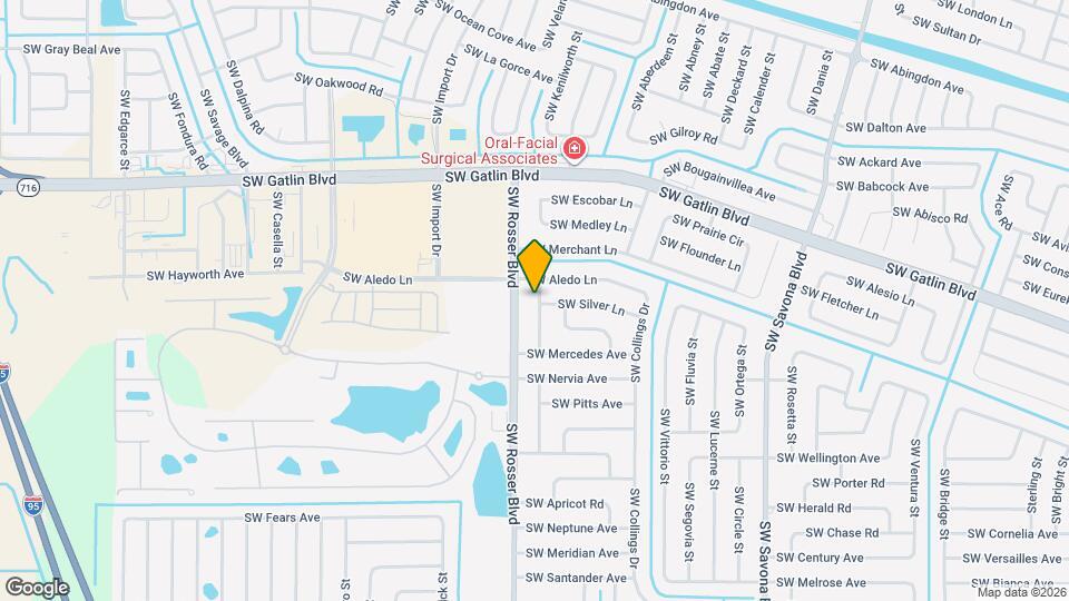 2822 SW Giralda St Mapa y Detalles de la Ubicación