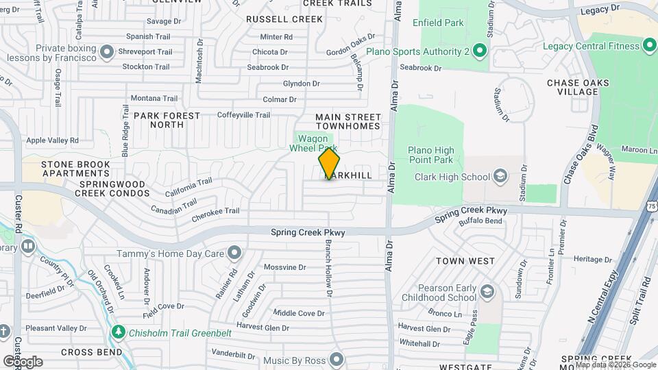 960 Lockhart Dr Map and Location Details