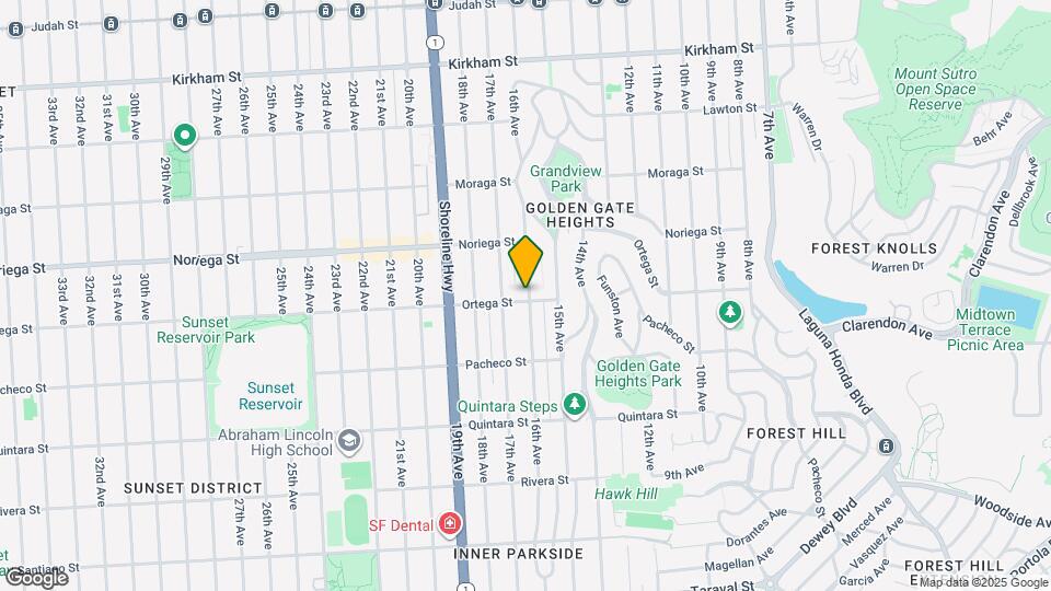 1897 16th Ave Map and Location Details