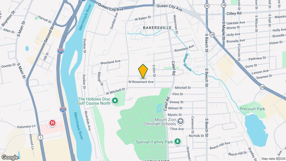 63 W Rosemont Ave Mapa y Detalles de la Ubicación