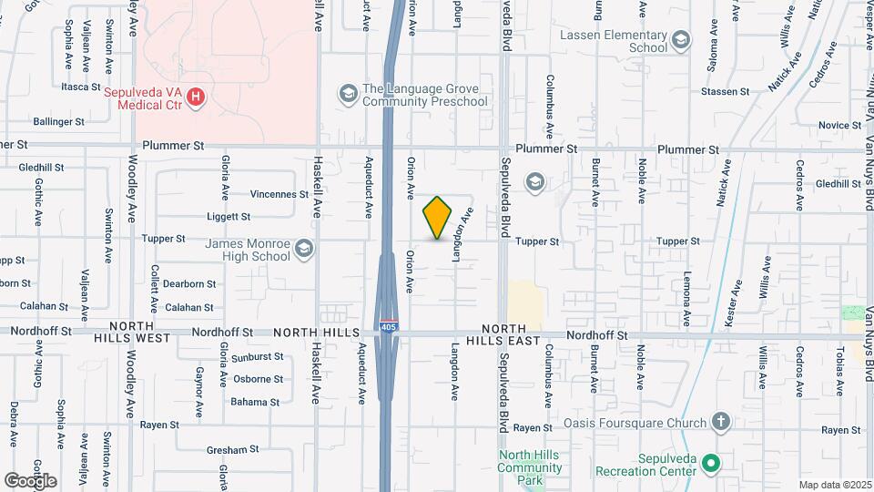 15524 Tupper St Map and Location Details