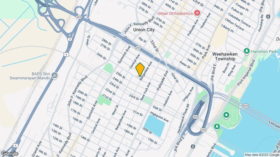 502 26th St Map and Location Details