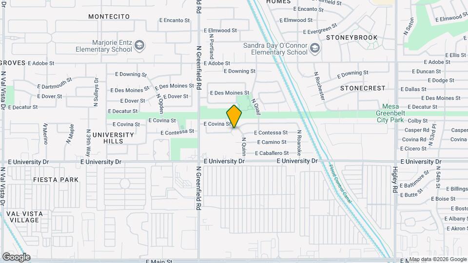 4533 E Contessa St Map and Location Details