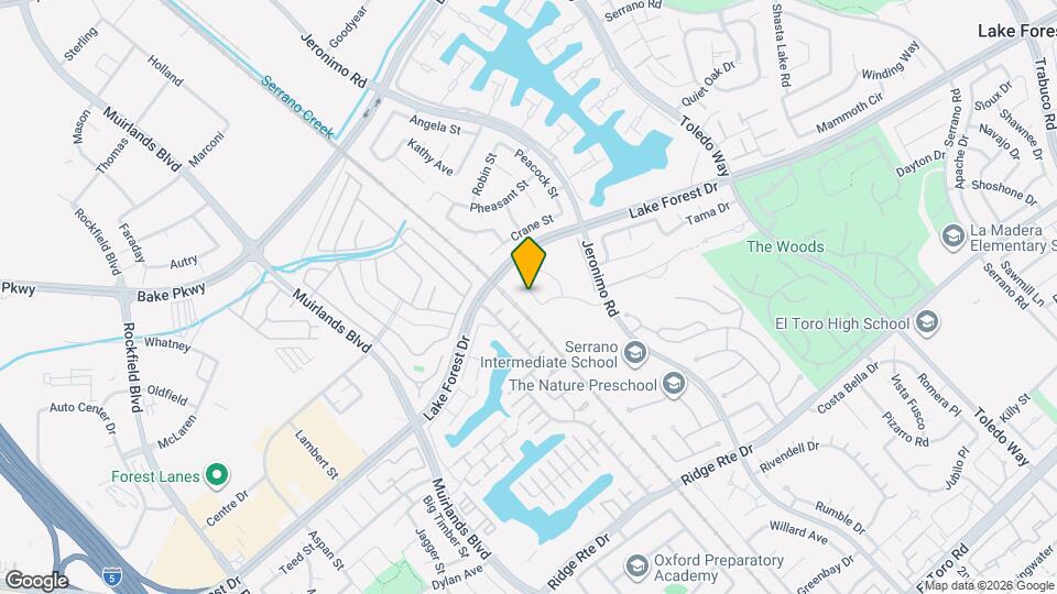 24362 Woodwalk Rd Map and Location Details