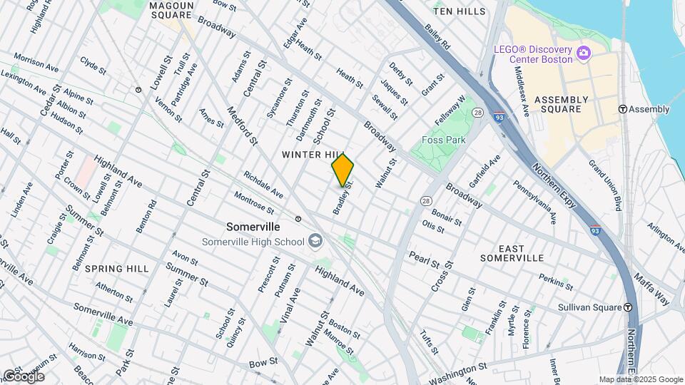 29 Radcliffe Rd, Unit 1 Mapa y Detalles de la Ubicación