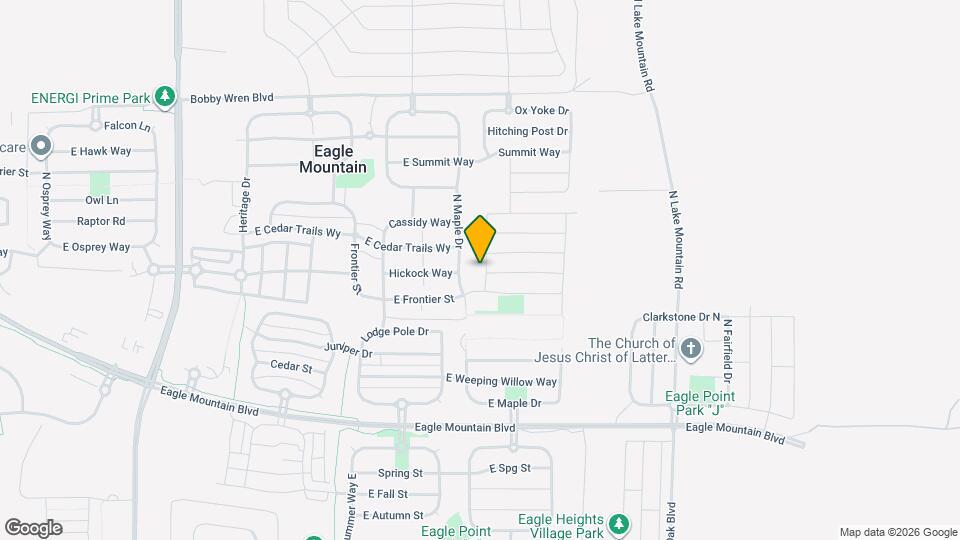 4347 N Morgan Way Map and Location Details