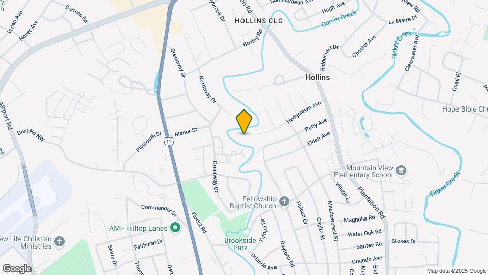 333 Hedgelawn Ave Map and Location Details