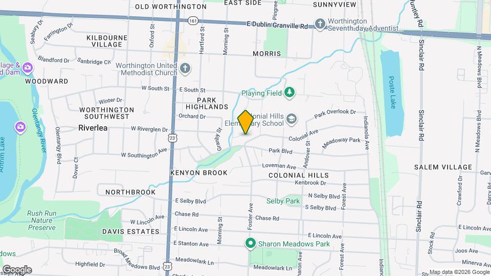 224 Colonial Ave Mapa y Detalles de la Ubicación