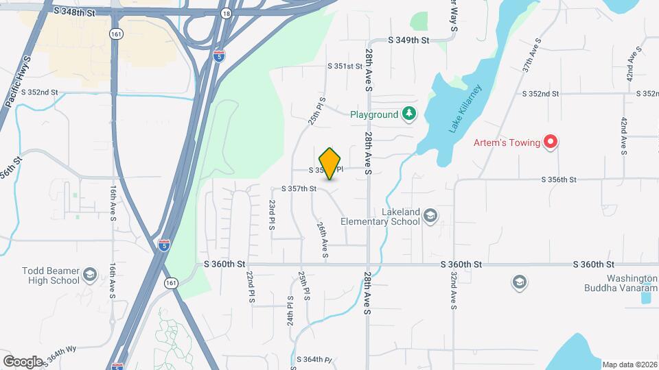 2628 S 357th St Map and Location Details