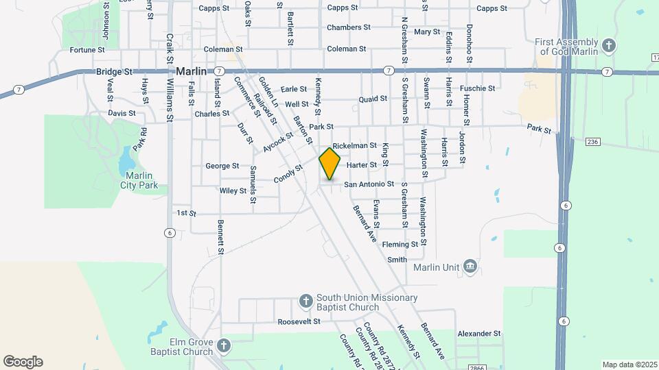 502 San Antonio St Map and Location Details