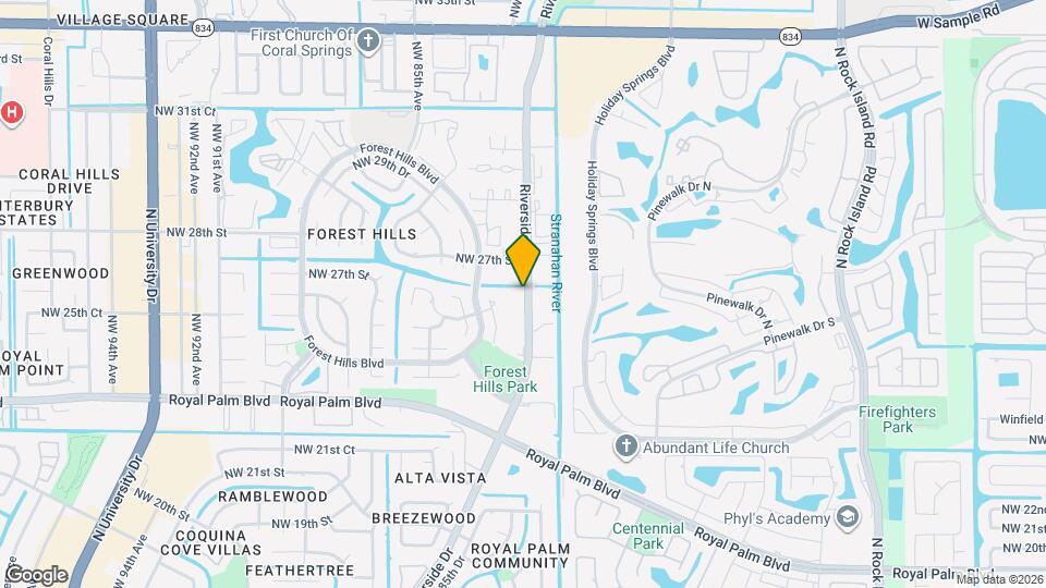 2588 Riverside Dr, Unit 2588 Mapa y Detalles de la Ubicación