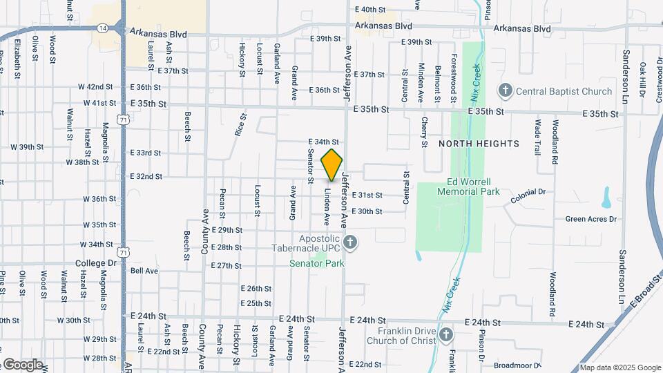 3108 Linden Ave Map and Location Details