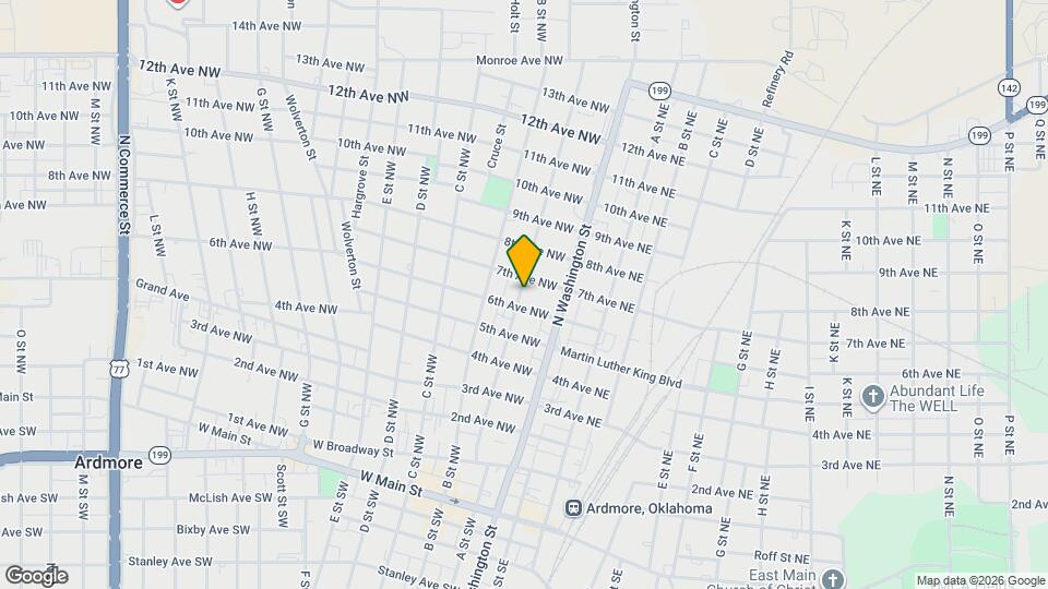 612 A St NW Map and Location Details