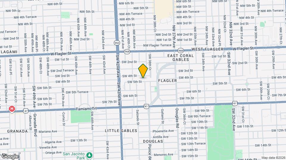 3905 SW 5th St Map and Location Details