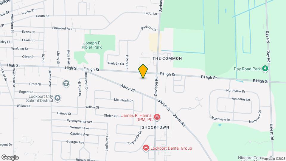 793 E High St Map and Location Details