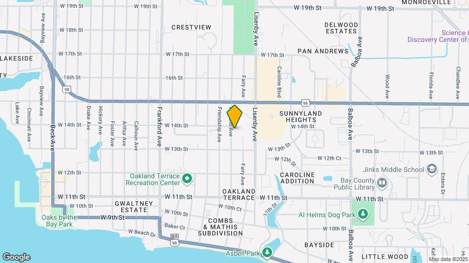 1322 Fairland Ave Map and Location Details