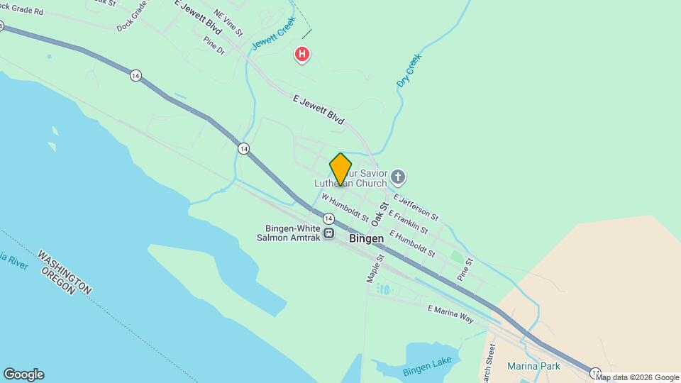 215 Alder St Map and Location Details