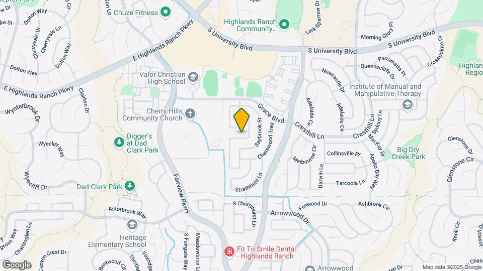 9885 Aftonwood St Map and Location Details