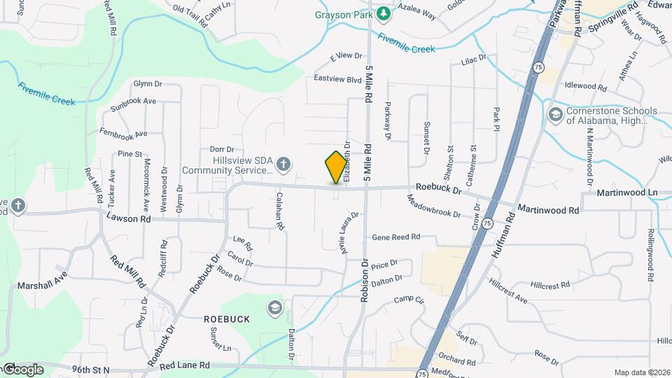 361361 Roebuck Dr Map and Location Details