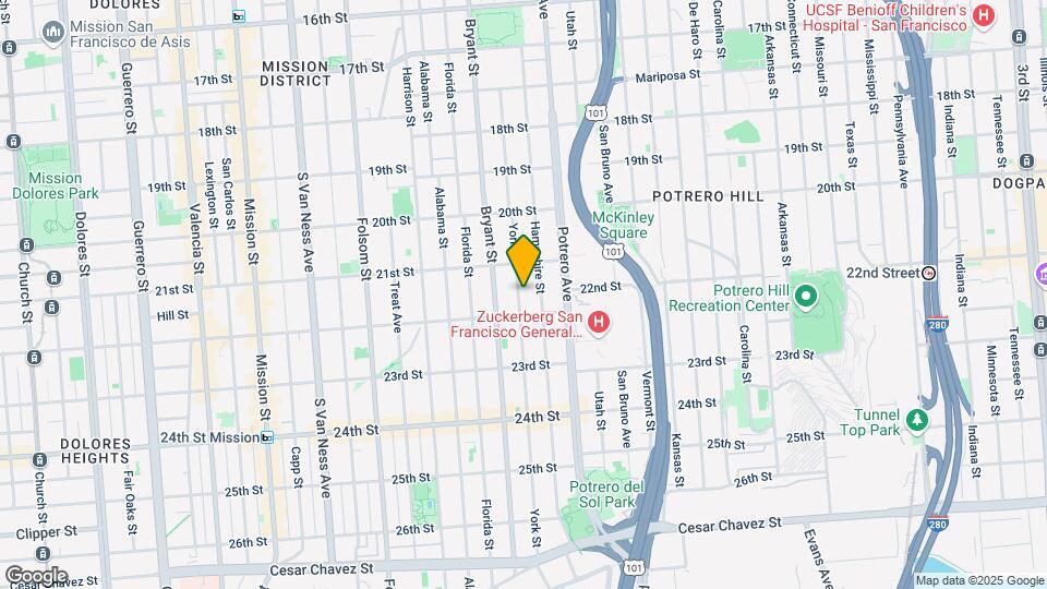 959-961 York St Map and Location Details