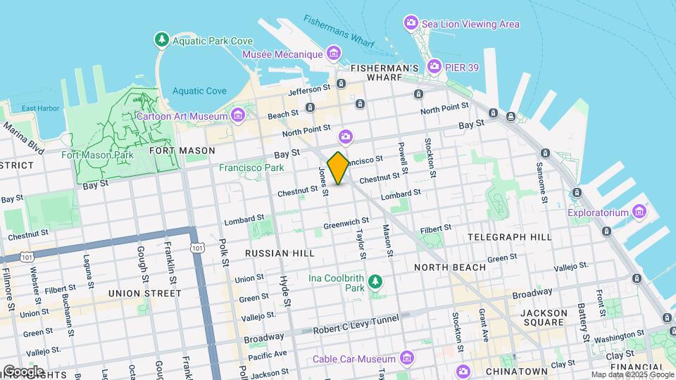 745 Chestnut St Mapa y Detalles de la Ubicación