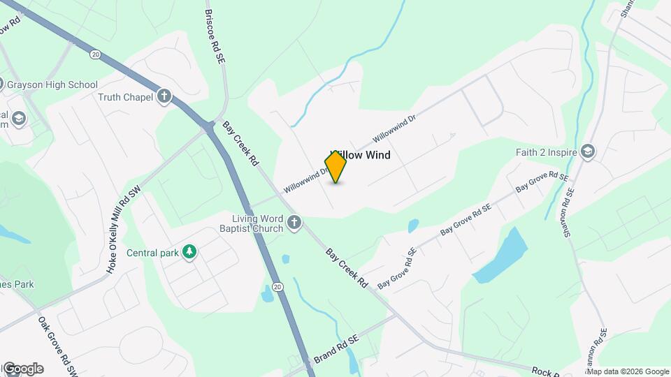 3650 Willowwind Ct Map and Location Details