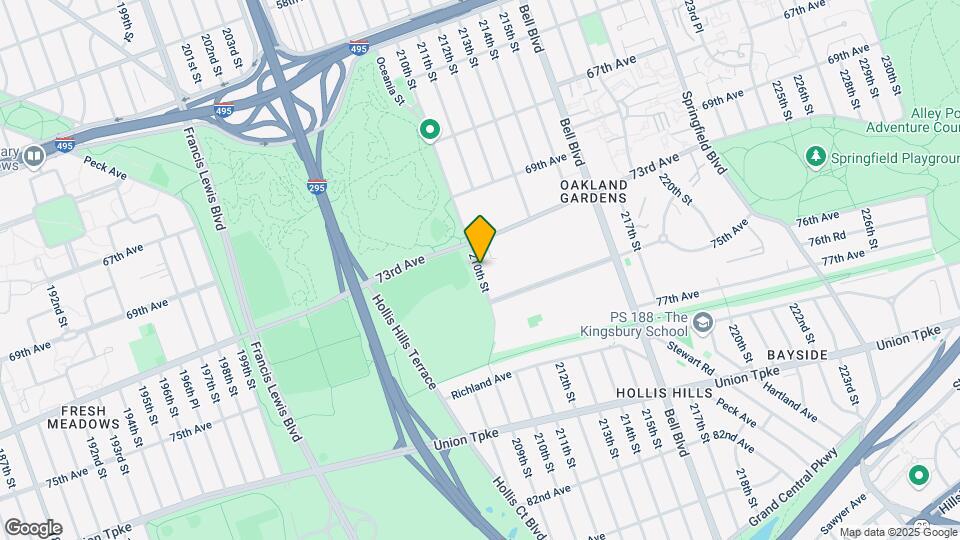 73-45 210th St Map and Location Details