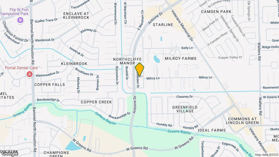 11630 Cliveden Dr Mapa y Detalles de la Ubicación