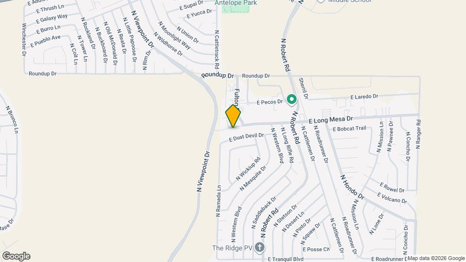 8049 E Long Mesa Dr Map and Location Details