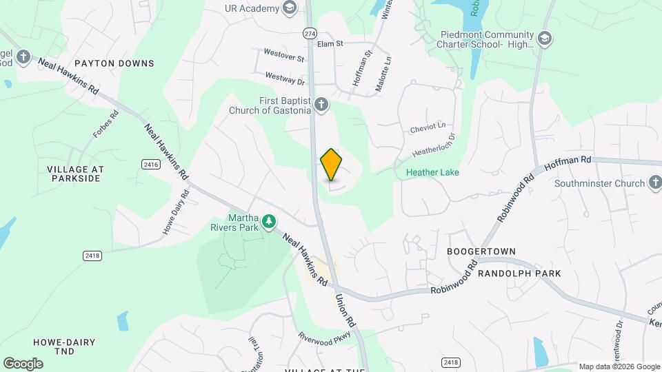 2818 Union Rd Map and Location Details